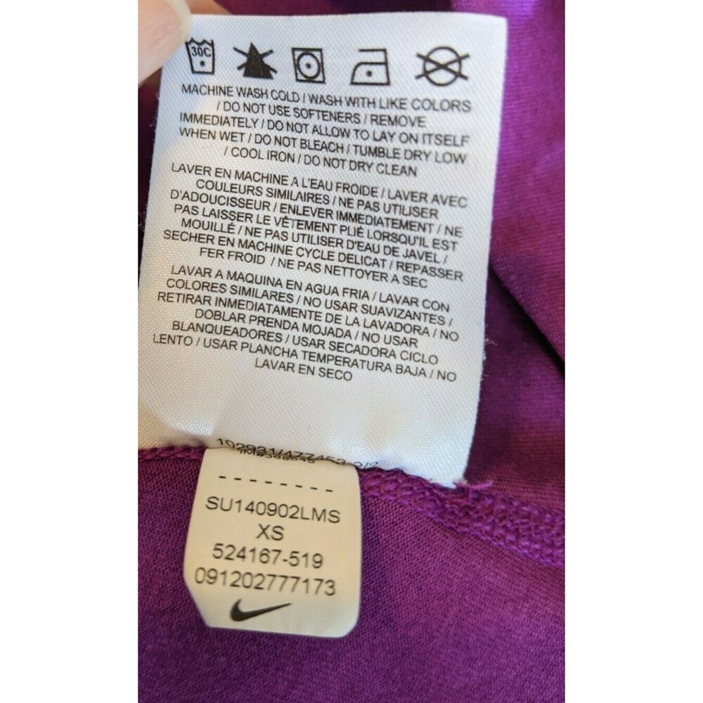 NIKE Women's Dri-Fit Sleeveless Athletic Shirt Loose Fit Tank Top Sz XS - Picture 8 of 9